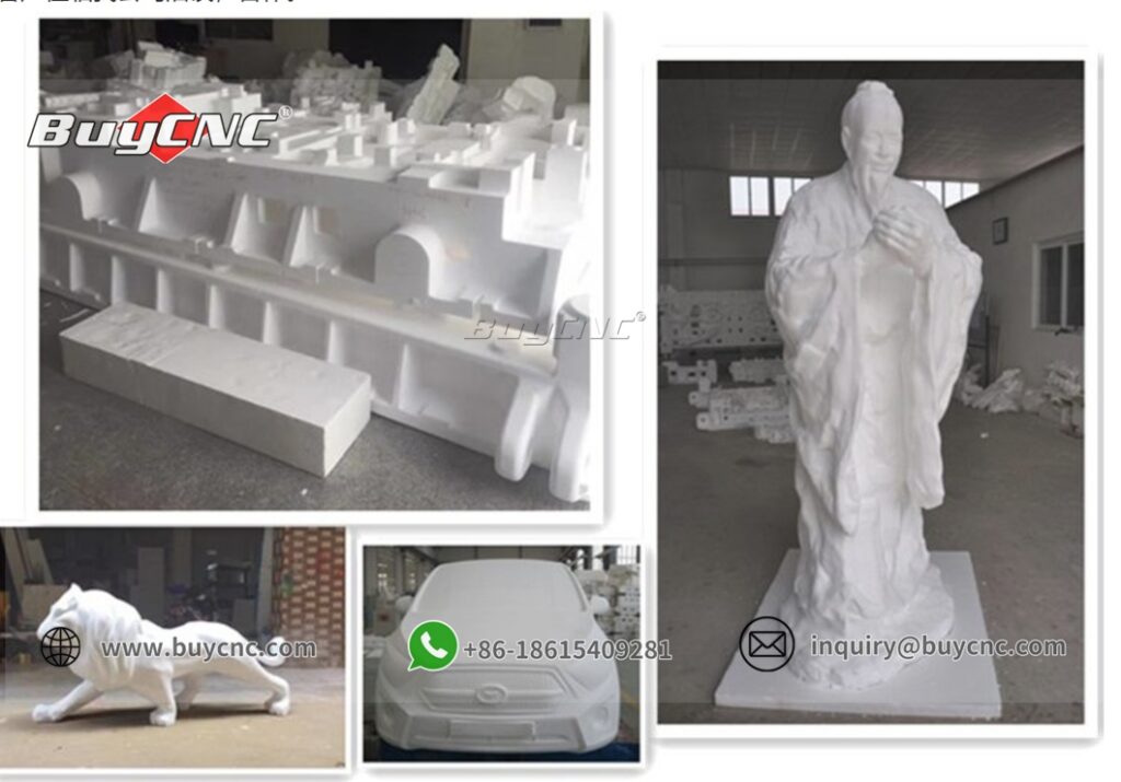 sample of foam cutting cnc router