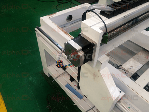 Drive Motors of 4 axis cnc mill