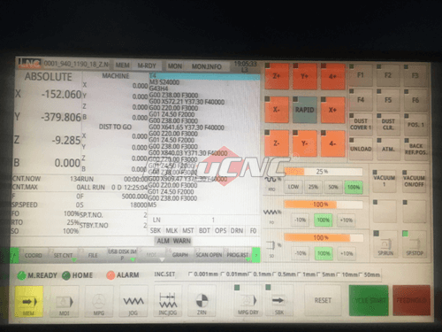 Controller di controllo industriale Taiwan LNC o Syntec FC