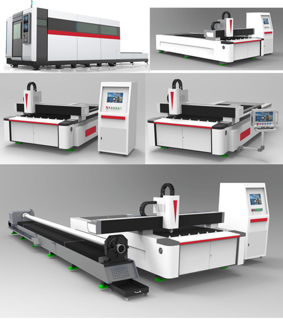 A variety of fiber laser cutting machines from BuyCNC