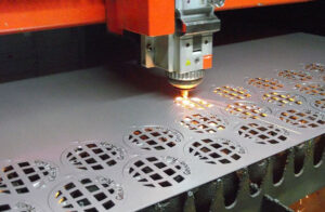 Fiber laser cutting machine processing samples