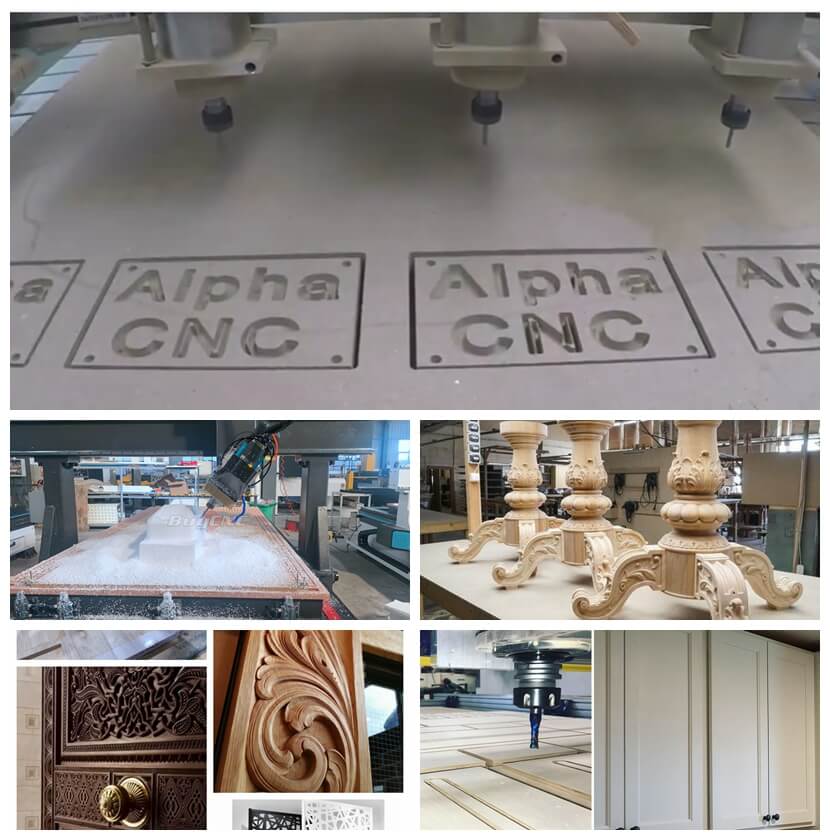 craftsman CNC wood router samples