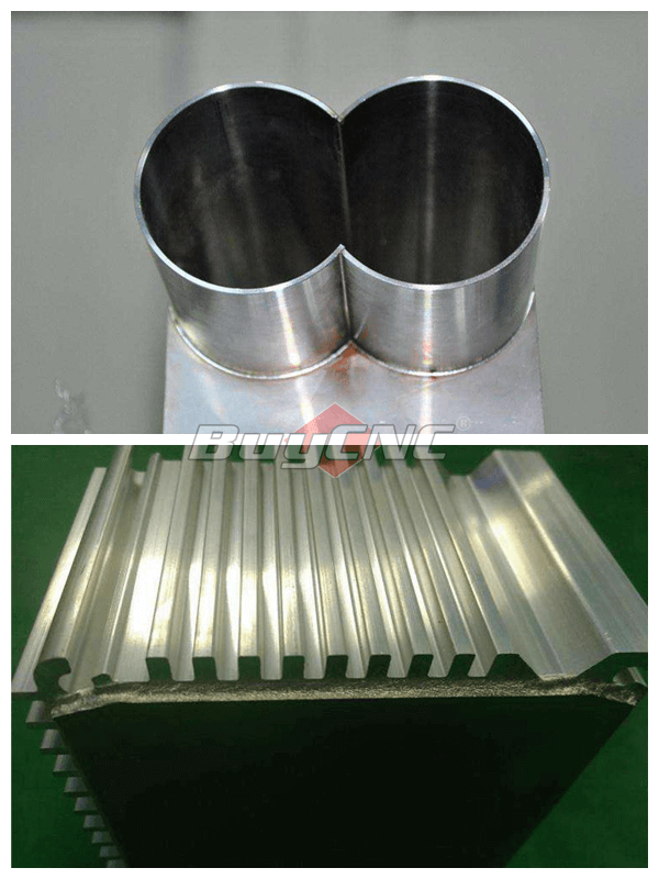 laser welder aluminum sample